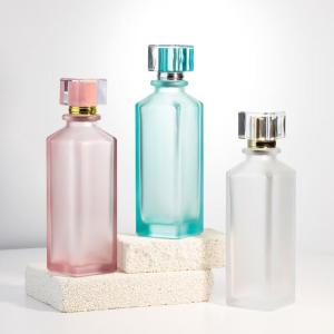 product image 200ml Crystal Empty Perfume Atomizer Glass Bottle with Sprayer SK-PGB200A