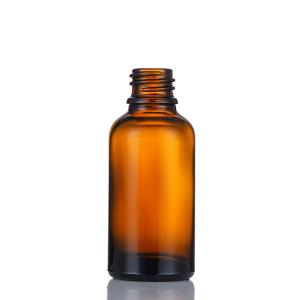 Amber Empty Glass Dropper Bottles,18mm Essential Oil Bottle