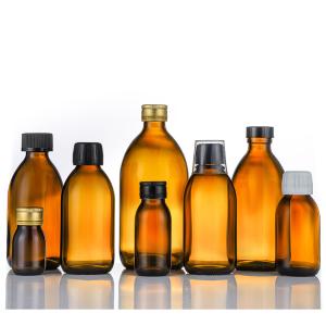 30ml Amber Syrup Glass Bottle,60ml Oral Liquid Glass Bottle Packaging