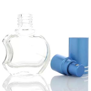 product image Empty Apple Shaped Glass Bottle, 10ml Perfume Diffuser Bottle SK-MNGB003