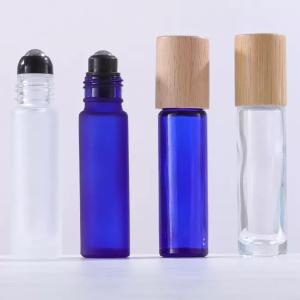 Fragrance Oil Rollon Bottle 5ml 10ml Essential Oil Rollon Bottle With Bamboo Lids