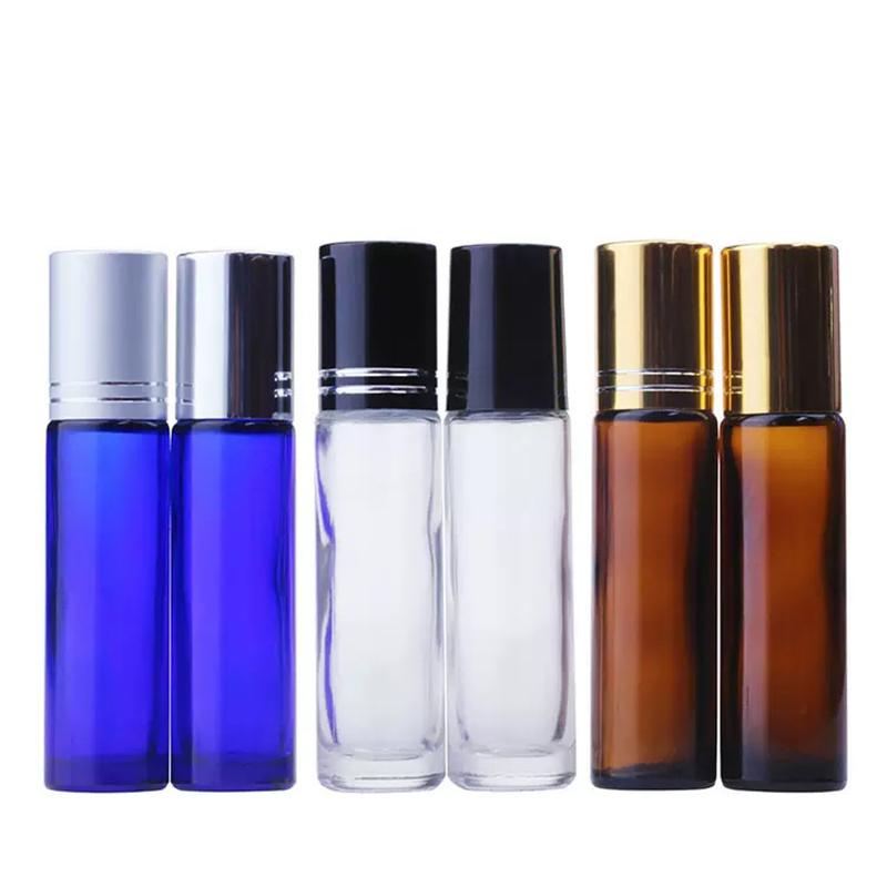 10ml Essential Oil Bottle Refillable Roller Bottle for Cosmetics