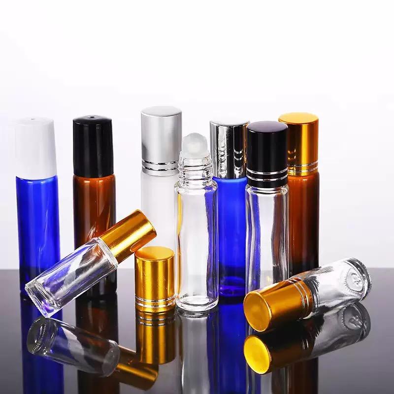 10ml Essential Oil Bottle Refillable Roller Bottle for Cosmetics