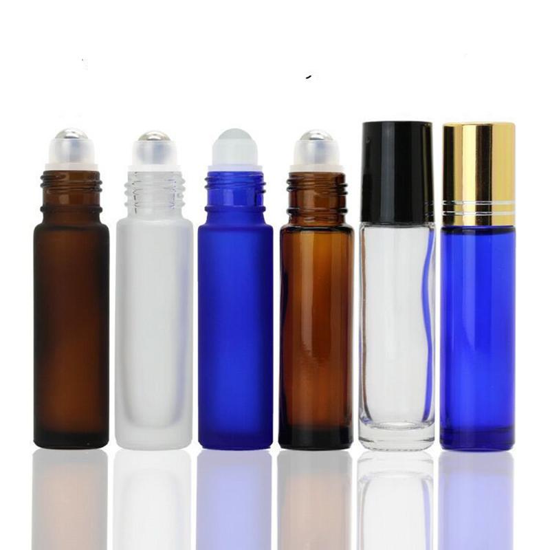 10ml Essential Oil Bottle Refillable Roller Bottle for Cosmetics