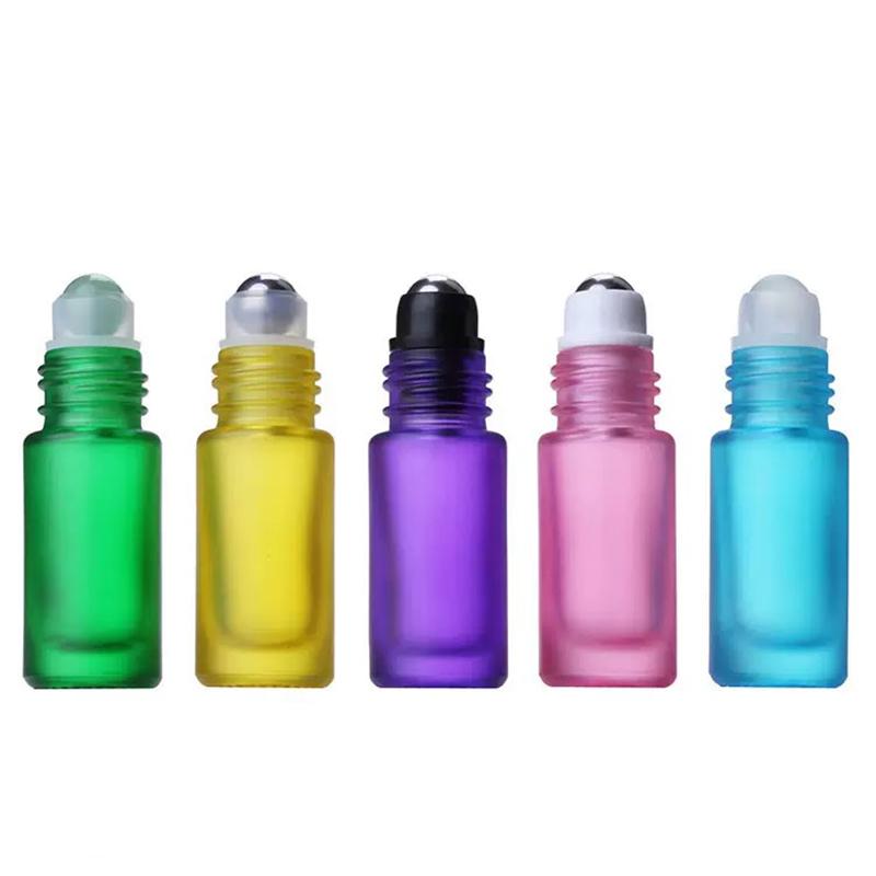 Empty Roller Ball Glass Roll on Bottle 10ML Perfume Aromatherapy Essential Oils Bottle
