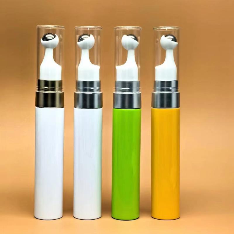 15ml PET Plastic Bottle with Ball for Essential Oil Cosmetic Packaging