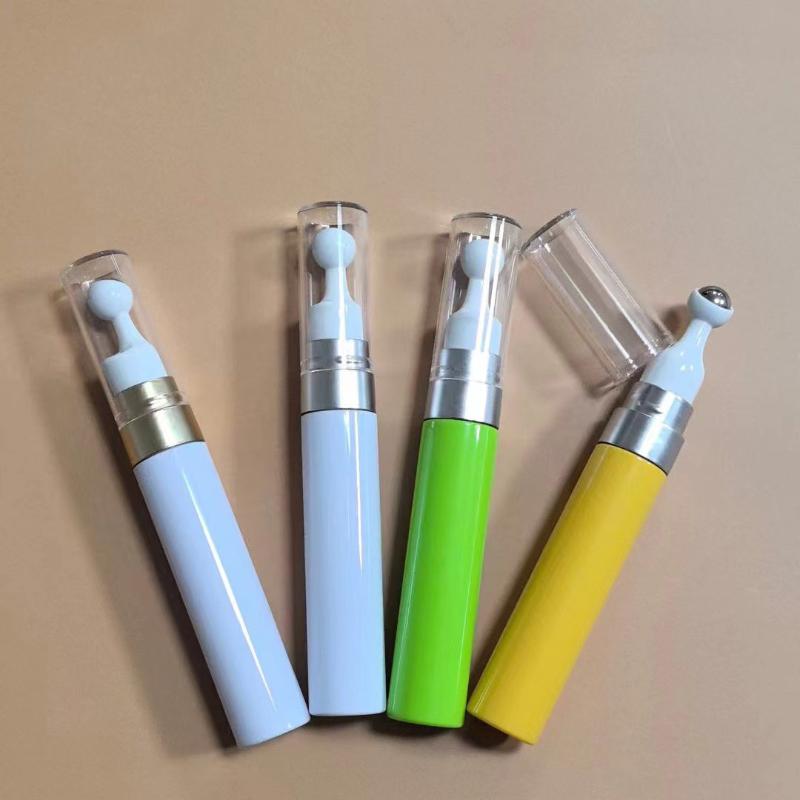 15ml PET Plastic Bottle with Ball for Essential Oil Cosmetic Packaging