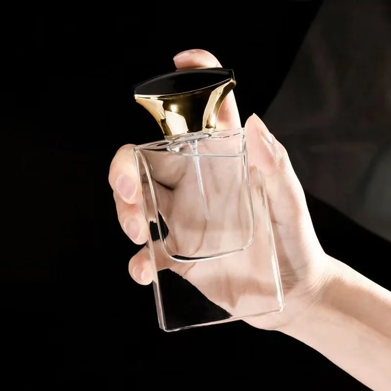 product image 30ml 50ml Square Clear Glass Perfume Bottles SK-PGB30A