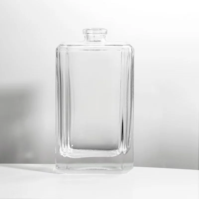 50ml Transparent Empty Cosmetic Glass Perfume Bottle