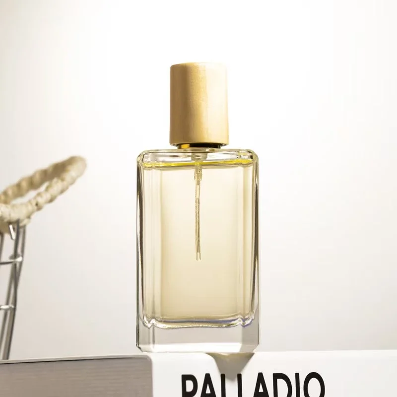 product image 50ml Transparent Empty Cosmetic Glass Perfume Bottle SK-PGB50A