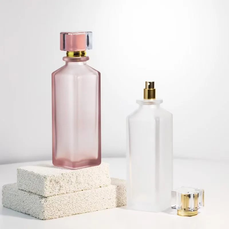 product image 200ml Crystal Empty Perfume Atomizer Glass Bottle with Sprayer SK-PGB200A