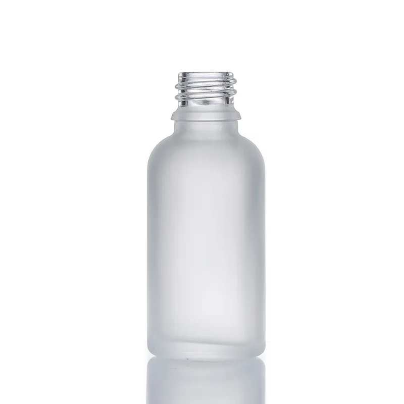 product image 100ml Frosted Clear Empty Cosmetic Glass Essential Oil Bottle SK-CEGB013