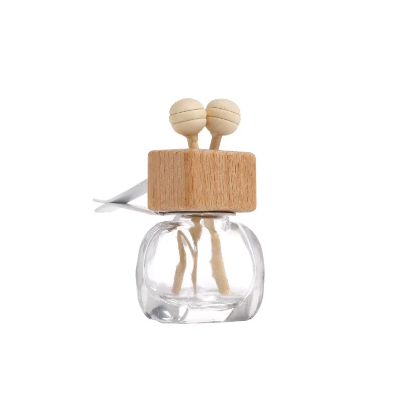 Car air Freshener Vent Clip Empty Essential Oil Perfume Glass Bottles for Diffuser