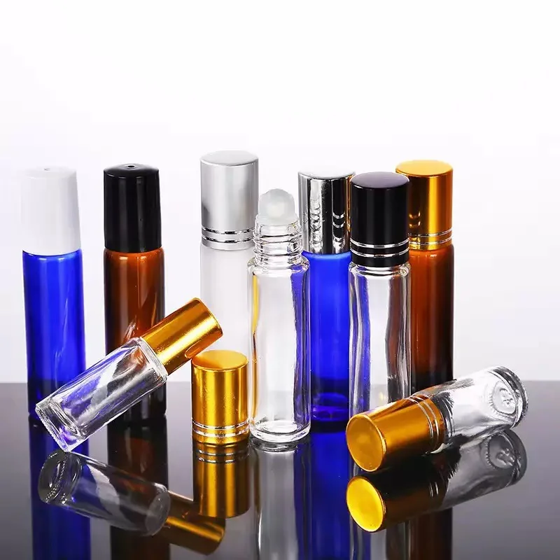 10ml Essential Oil Bottle Refillable Roller Bottle for Cosmetics