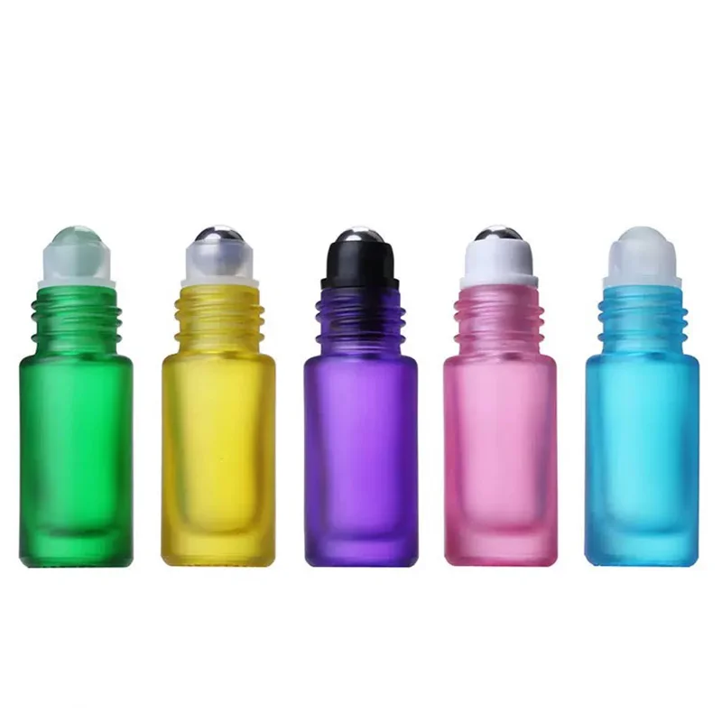 Empty Roller Ball Glass Roll on Bottle 10ML Perfume Aromatherapy Essential Oils Bottle