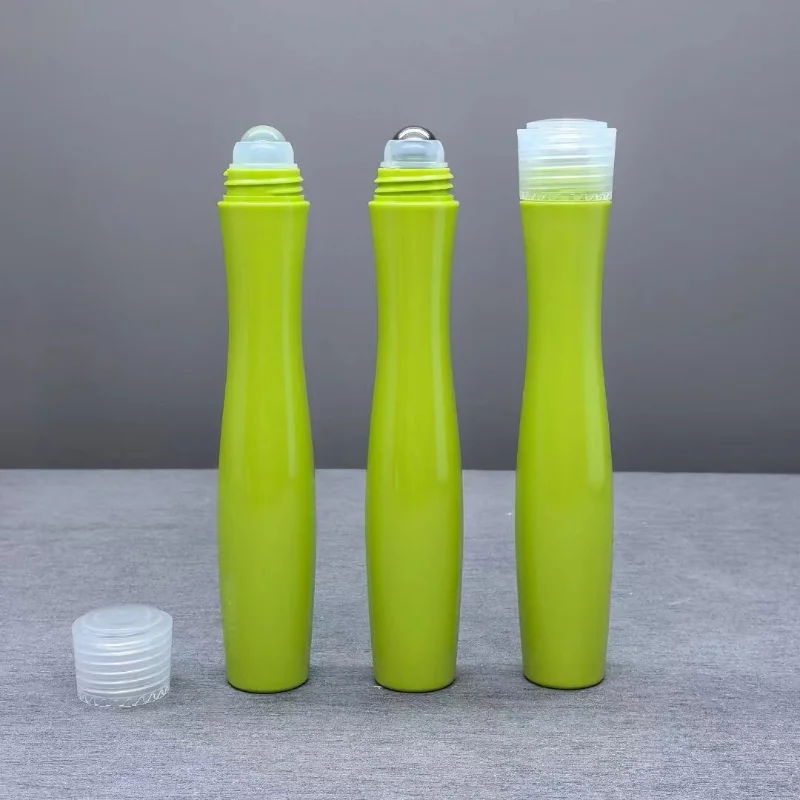 product image 20ml Wholesale Green Injection Plastic Roll on Bottle for Eye Cream Cosmetic Skin Care SK-PROB006