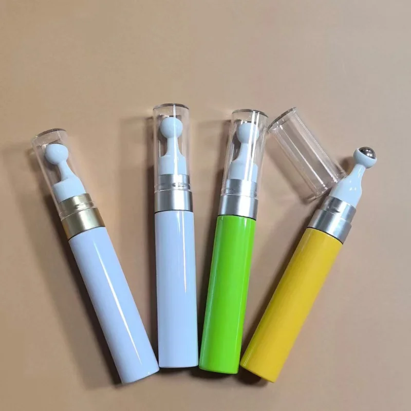 15ml PET Plastic Bottle with Ball for Essential Oil Cosmetic Packaging