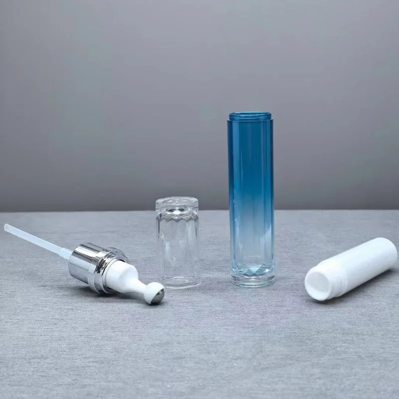 product image Cosmetic Packing Container 15ml 20ml Plastic Tube Stainless Steel Roll on Ball Massage Airless Bottle SK-PROB010