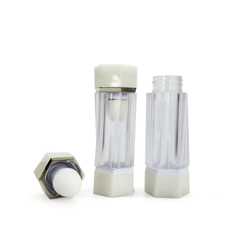 Unique 8ML Purple Double-Ended Blush and Lip Gloss Tube 6ML New Plastic Cosmetic Packaging Tubes