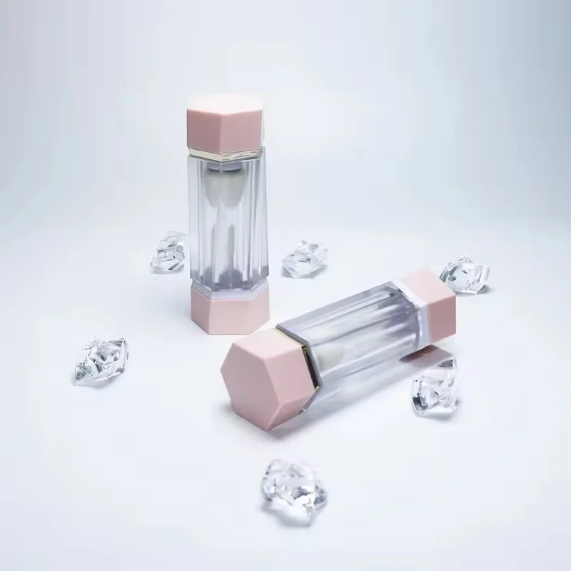 Unique 8ML Purple Double-Ended Blush and Lip Gloss Tube 6ML New Plastic Cosmetic Packaging Tubes