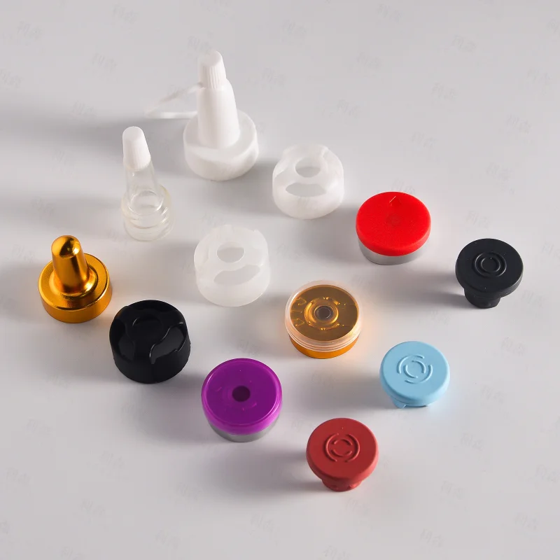 Empty Brown Glass Injection Vials 5ml Glass Penicilline Bottle with Silicone Cork