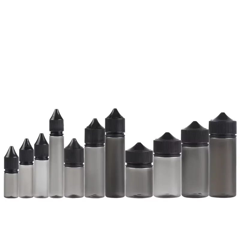 100ml 120ml Plastic Liquid Bottle Customizable Oil Dropper Packaging with Multiple Size Options