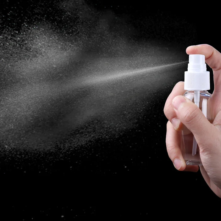 30ml Clear Pet Spray Bottle Cosmetics Disinfectant Dispenser Small Spray Bottle