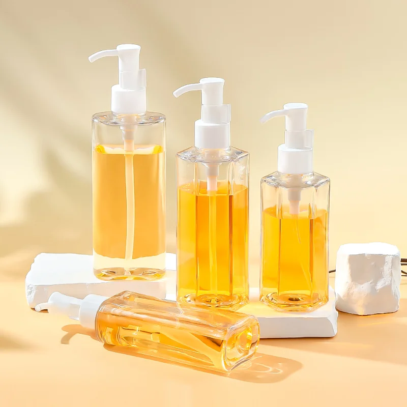 product image 200ml PETG Clear Lotion Comes in 150ml Skin Care Pressure Pump Face Wash Baby Bottle TP-PETGJ04