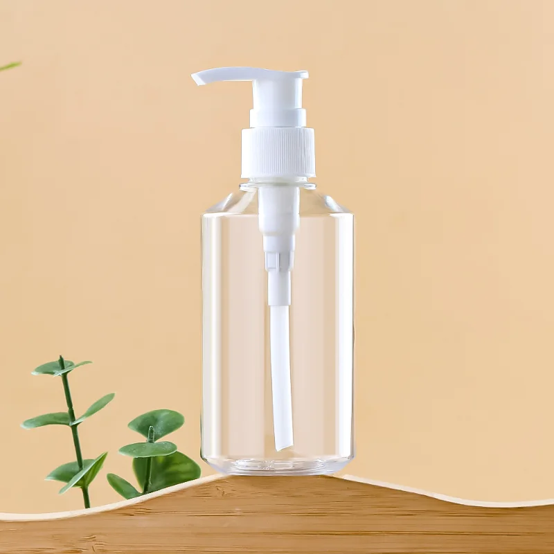 200ml Transparent Empty Bottles 500ml Body Plastic Lotion Pump Bottle for Shampoo