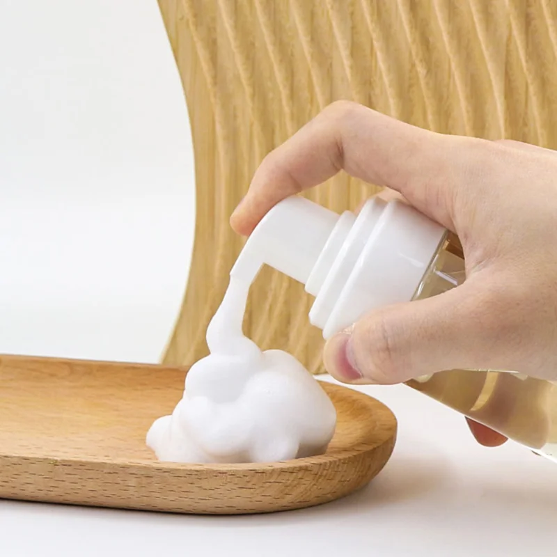 Factory Black 120ml 150ml 200ml Cosmetic Plastic Packaging Plastic Foam Dispenser Soap Lotion Bottle Foam Pump Bottle
