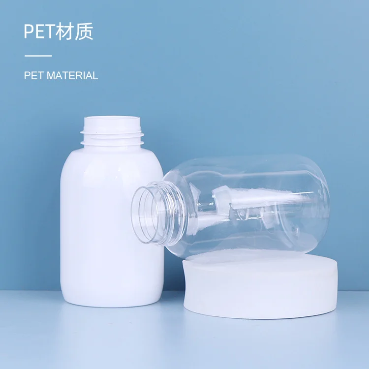 In stock 300/500ml Cosmetic Packaging Bottle PET Hand Wash Soap Dispenser Flower Shape Facial Cleanser Foam Instant Availability