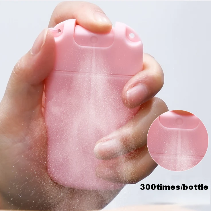 20ml Reusable Alcohol Card Spray Bottle 30ml Hand Sanitizer Perfume Refill Bottle Portable Cosmetic Empty Bottle