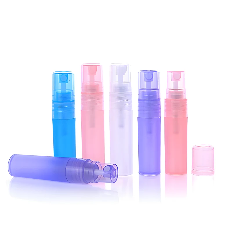 Fresh Breath Card Spray Framed Perfume Bottle 5ml 7ml 10ml Alcohol Fine Mist Spray Bottle Plastic Hand Sanitizer Bottle Wholesale