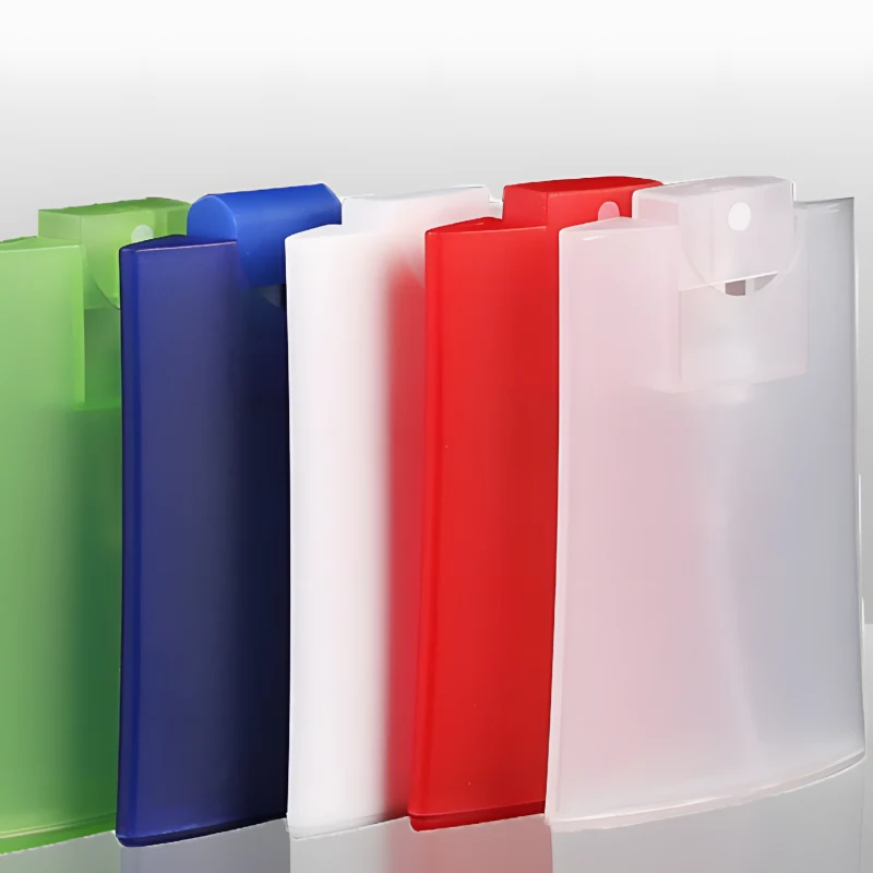 20ML Custom Empty Colorful Perfume Sprayer Packaging 25ML Portable Small Traveling Refillable Spray Mini Plastic Perfume Bottle