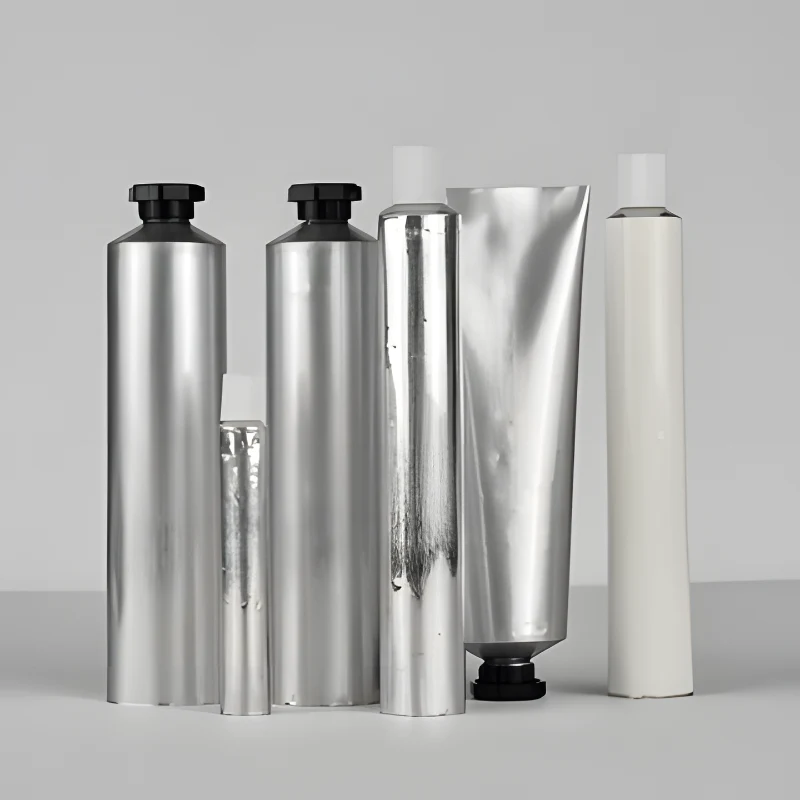 Empty Aluminum Packaging Tube Cap 50ml Squeeze Aluminum Tube for Hand Cream Aluminum Tube for Cosmetics