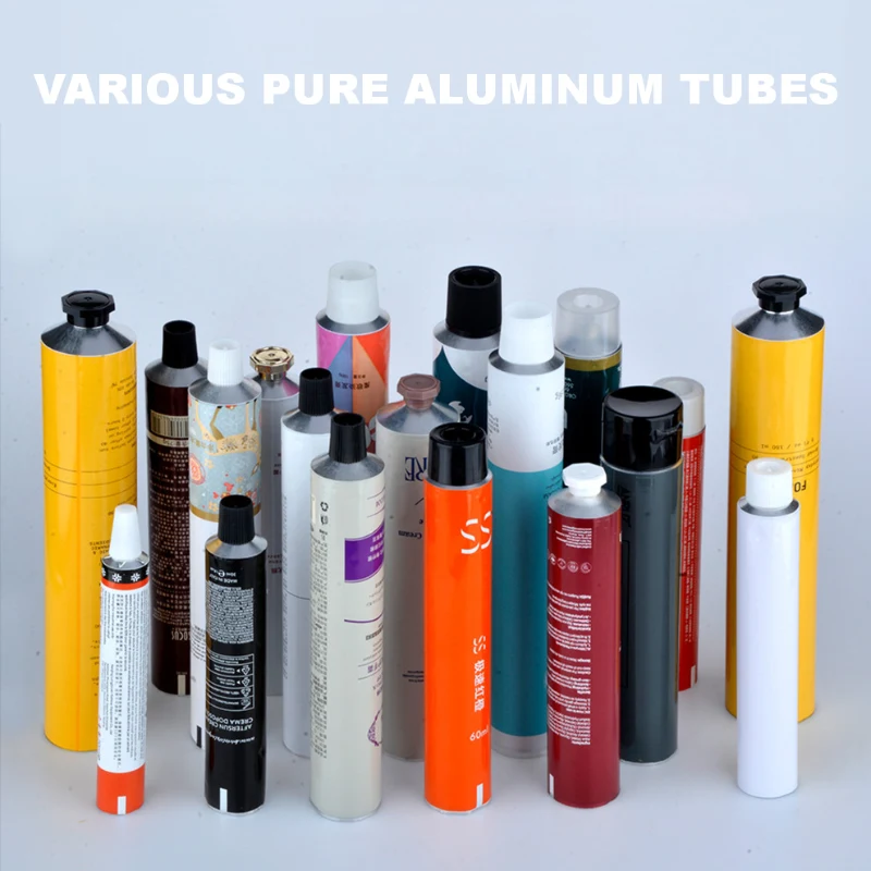 Food Grade Inner Coating Squeeze Soft Tube 30g 50g 60g 70g 100g Aluminum Energy Gel Packaging Tube