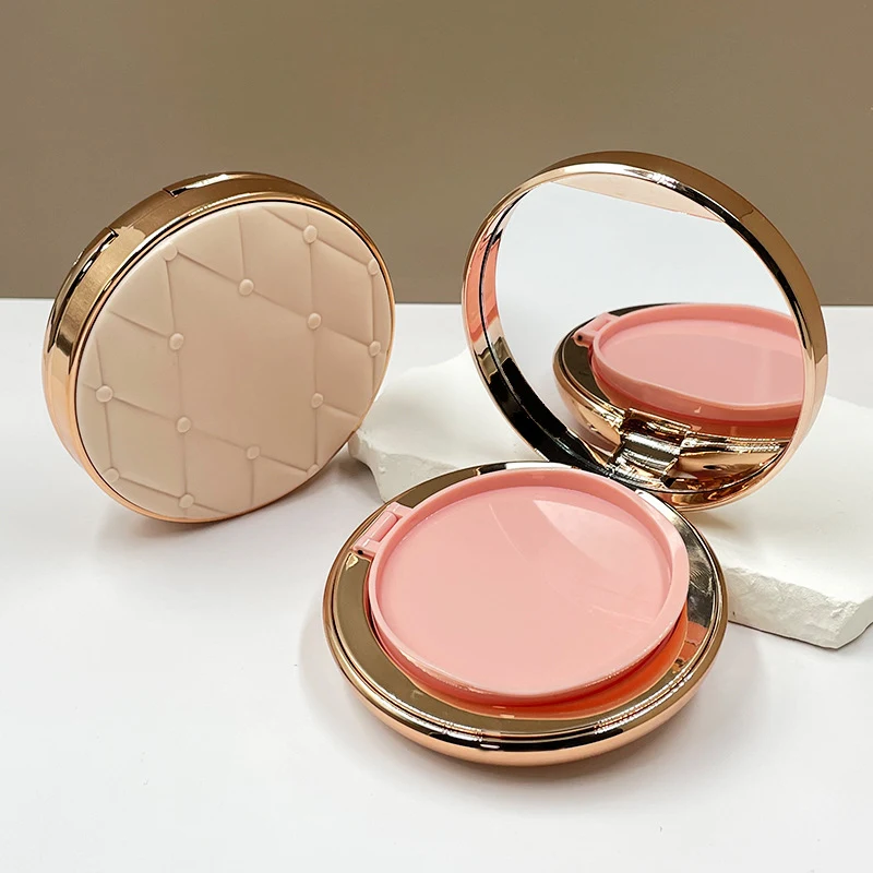 New 15g Leather Magnetic Suction Air Cushion Box Empty Box Cosmetics Plastic Box Container Packaging Material with Mirror