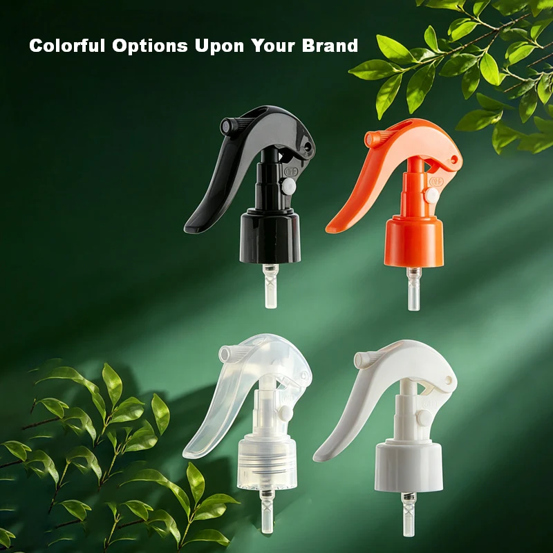 Factory 28/410 0.25-0.3ml PP Hand-Button Foam Spray Gun Head Plastic Trigger Sprayer for Cleaning Gardening Bottle