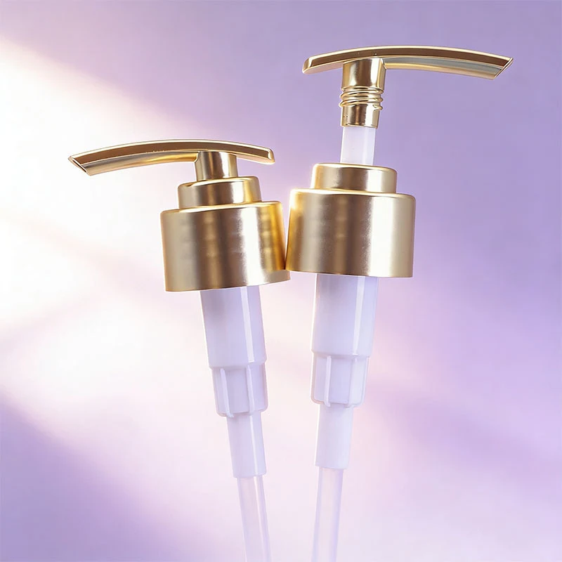 Wholesale 24mm 28mm Gold UV Lotion Pump 2CC for Shampoo and Body Wash Body Lotion Bottle Pump