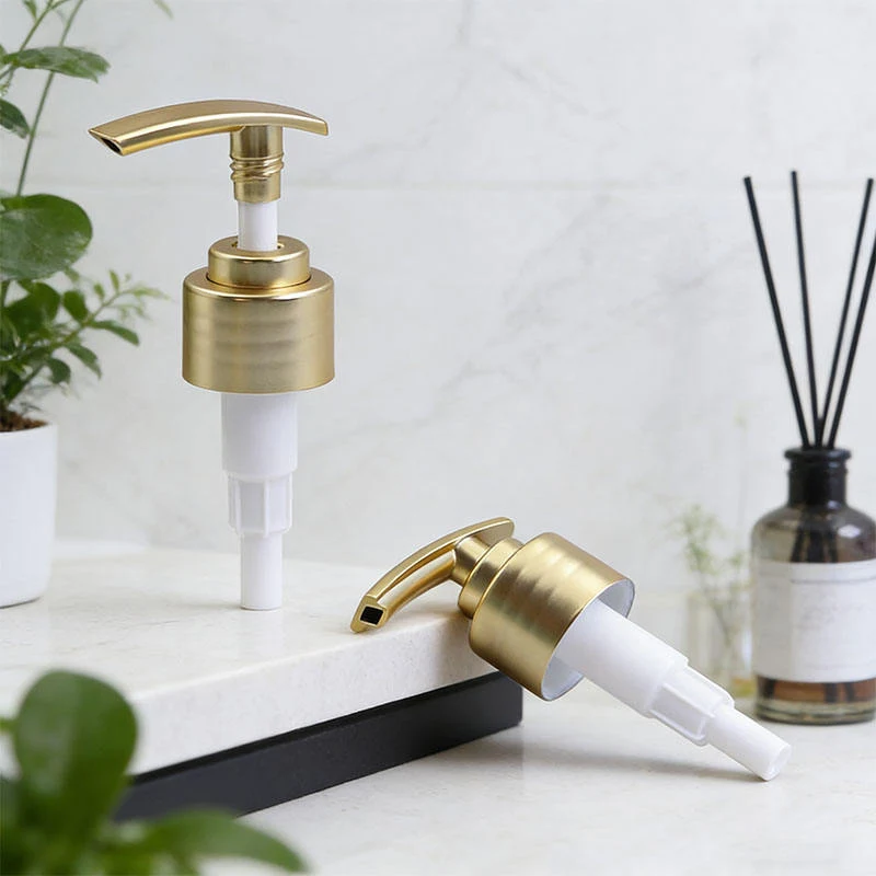 Wholesale 24mm 28mm Gold UV Lotion Pump 2CC for Shampoo and Body Wash Body Lotion Bottle Pump