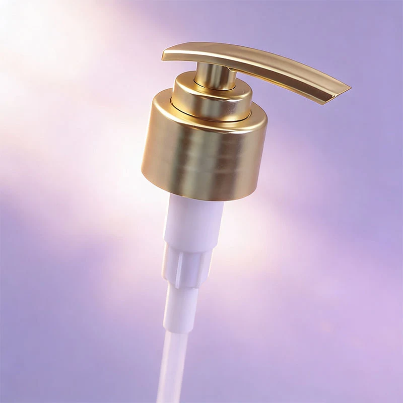 Wholesale 24mm 28mm Gold UV Lotion Pump 2CC for Shampoo and Body Wash Body Lotion Bottle Pump